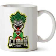 Art Hediye Clown N İki Tarafı Baskılı Beyaz Kupa