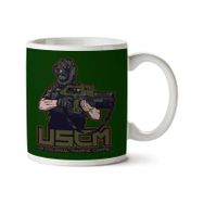 Art Hediye Colonial Facehugger Aliens Iki Tarafı Baskılı Kupa Bardak