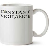 Art Hediye Constant Vigilance İki Tarafı Baskılı Beyaz Kupa