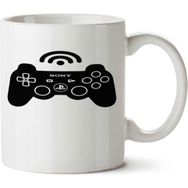 Art Hediye Controle Ps 3 İki Tarafı Baskılı Beyaz Kupa