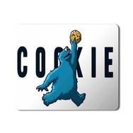 Art Hediye Cookie Monsters Kurabiye Canavarı Basketbolcu Baskılı 23x19 cm Mouse Pad