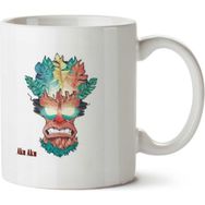 Art Hediye Crash Bandicoot Aku Aku İki Tarafı Baskılı Beyaz Kupa