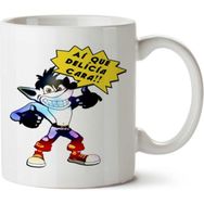 Art Hediye Crash Bandicoot İki Tarafı Baskılı Beyaz Kupa