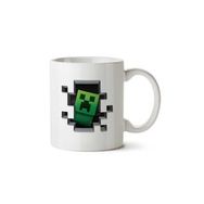 Art Hediye Creeper Minecraft İki Tarafı Baskılı Beyaz Kupa