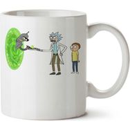 Art Hediye Crossover Rick İki Tarafı Baskılı Kupa
