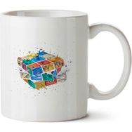 Art Hediye Cubo Magico I Vida İki Tarafı Baskılı Kupa