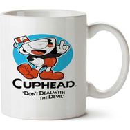 Art Hediye Cuphead - Cuphead İki Tarafı Baskılı Kupa Bardak