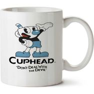 Art Hediye Cuphead Mugman İki Tarafı Baskılı Kupa