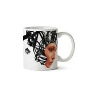 Art Hediye Cyborg Png File İki Tarafı Baskılı Kupa