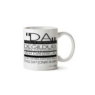 Art Hediye Da Sadece Bağlaç Değildur İki Tarafı Baskılı Kupa