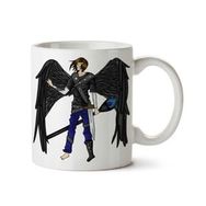 Art Hediye Dark Angel Transparent İki Tarafı Baskılı Kupa