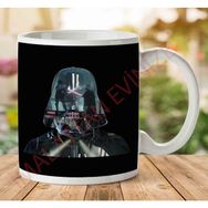 Art Hediye Darth Vader Battle Silhouette Star Wars Kupa Bardak