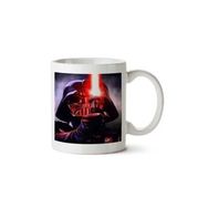 Art Hediye Darth Vader Star Wars Renk İki Tarafı Baskılı Beyaz Kupa