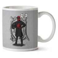 Art Hediye Deadpool Invincible Black Knight İki Tarafı Baskılı Kupa Bardak