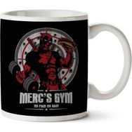 Art Hediye Deadpool Mercs Gym No Pain No Gain İki Tarafı Baskılı Kupa Bardak