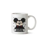 Art Hediye Desenho Mickey Mouse İki Tarafı Baskılı Beyaz Kupa