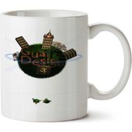 Art Hediye Design Guaira İki Tarafı Baskılı Beyaz Kupa