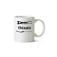 Art Hediye Devil Thiago İki Tarafı Baskılı Beyaz Kupa
