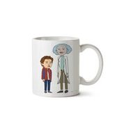 Art Hediye Doc and Marty İki Tarafı Baskılı Kupa