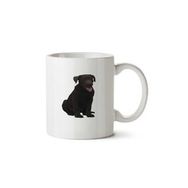 Art Hediye Dog Wilson İki Tarafı Baskılı Beyaz Kupa