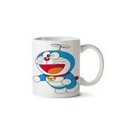 Art Hediye Doraemon Cartoon İki Tarafı Baskılı Beyaz Kupa