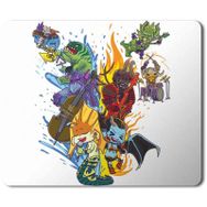 Art Hediye Dota 2 Defense Baskılı 23x19 cm Mouse Pad