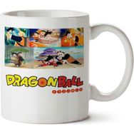 Art Hediye Dragon Ball 0 İki Tarafı Baskılı Beyaz Kupa