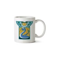 Art Hediye Dragonair Nouveau İki Tarafı Baskılı Beyaz Kupa