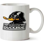 Art Hediye Duckside Star Wars İki Tarafı Baskılı Beyaz Kupa