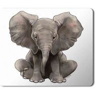 Art Hediye Elephant Fil Baskılı 23x19 cm Mouse Pad