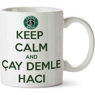 Art Hediye Erdal Bakkal Çay Demle Hacı Kupa Bardak