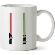 Art Hediye Espadas Star Wars İki Tarafı Baskılı Kupa