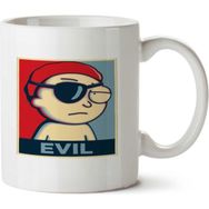 Art Hediye Evil Morty İki Tarafı Baskılı Kupa