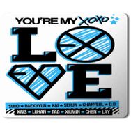 Art Hediye Exo Xoxo Love Baskılı 23x19 cm Mouse Pad