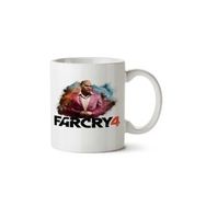 Art Hediye Far Cry 4 Pagan Min İki Tarafı Baskılı Beyaz Kupa