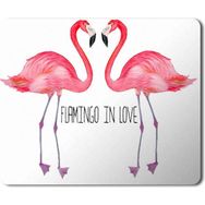 Art Hediye Flamingo Aşk Love Baskılı 23x19 cm Mouse Pad