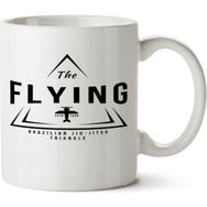 Art Hediye Flying Triangle İki Tarafı Baskılı Beyaz Kupa