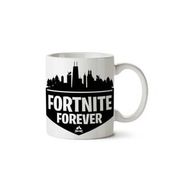 Art Hediye Fortnite Forever Battle Royale İki Tarafı Baskılı Beyaz Kupa