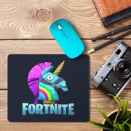 Art Hediye Fortnite Unicorn Rainbow Smasher Baskılı 23x19 cm Mouse Pad