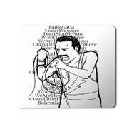 Art Hediye Freddie Mercury Queen Baskılı 23x19 cm Mouse Pad
