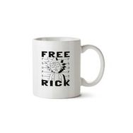 Art Hediye Free Rick Suçlu İki Tarafı Baskılı Beyaz Kupa