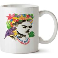 Art Hediye Frida Kahlo 2 İki Tarafı Baskılı Kupa Bardak