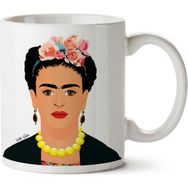 Art Hediye Frida Kahlo 3 İki Tarafı Baskılı Kupa Bardak