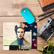 Art Hediye Frida Kahlo Mektup Baskılı 23x19 cm Mouse Pad