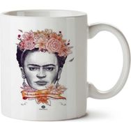 Art Hediye Frida Kahlo O İki Tarafı Baskılı Kupa Bardak