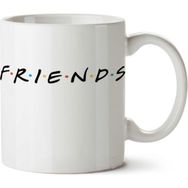 Art Hediye Friends Arkadaş İki Tarafı Baskılı Kupa Bardak
