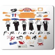 Art Hediye Friends Central Perk 3 Baskılı 23x19 cm Mouse Pad