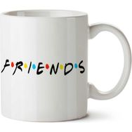 Art Hediye Friends Dizi İki Tarafı Baskılı Kupa Bardak