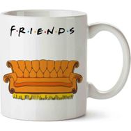 Art Hediye Friends Sofa Koltuk Seramik Kupa Bardak