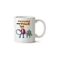 Art Hediye Future Time İki Tarafı Baskılı Kupa Bardak